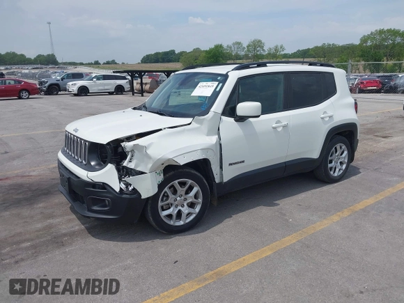 2018 Jeep Renegade Latitude with VIN ZACCJABB9JPJ05479, listed as a IAAI auction lot 42491849 with 86,000 mi miles and . Bid and sale history available at DreamBid. Image 2.