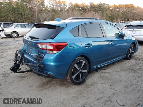 2017 Subaru Impreza Special Sports with VIN 4S3GTAK69H1716298, listed as a Copart auction lot 83659524 with 95,824 mi miles and Salvage title. Bid and sale history available at DreamBid. Image 3.