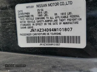 2004 Nissan 350Z Touring with VIN JN1AZ34D94M101807, listed as a Copart auction lot 51105905 with 164,999 mi miles and Salvage Title. Bid and sale history available at carsss.com. Image 13.
