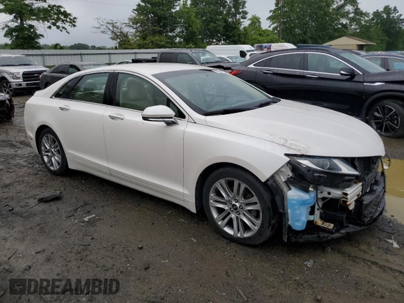 2015 Lincoln MKZ Hybrid with VIN 3LN6L2LUXFR609516, listed as a Copart auction lot 57986625 with 110,268 mi miles and Salvage title. Bid and sale history available at DreamBid. Image 4.