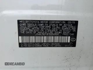 2015 Lexus LS 460 L with VIN JTHGL5EF4F5054959, listed as a Copart auction lot 71831414 with 88,327 mi miles and Salvage title. Bid and sale history available at DreamBid. Image 12.