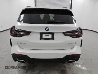 2024 BMW X3 sDrive30i with VIN 5UX43DP08R9W57559, listed as a Copart auction lot 52648995 with 23,026 mi miles and Clean Title. Bid and sale history available at DreamBid. Image 6.