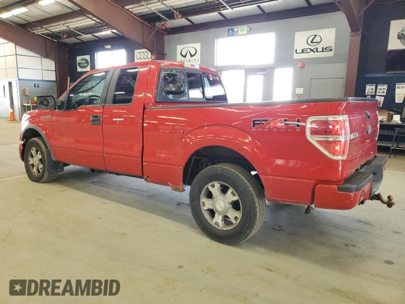 2010 Ford F-150 XL with VIN 1FTFX1EV9AFB44600, listed as a Copart auction lot 54563175 with 153,508 mi miles and Clean Title. Bid and sale history available at carsss.com. Image 2.