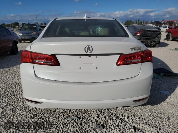 2020 Acura TLX w/Technology Pkg with VIN 19UUB1F50LA007342, listed as a Copart auction lot 83671674 with 14,916 mi miles and Salvage Title. Bid and sale history available at carsss.com. Image 6.