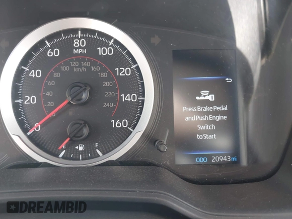 2022 Toyota Corolla Cross LE with VIN 7MUCAABG7NV013235, listed as a IAAI auction lot 41796408 with 20,943 mi miles and . Bid and sale history available at DreamBid. Image 7.