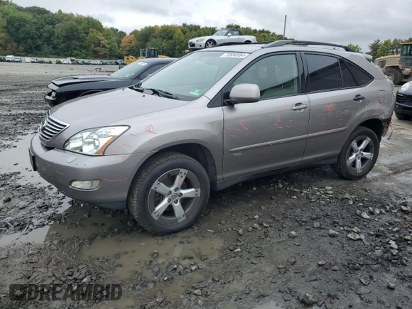2005 Lexus RX 330 with VIN JTJHA31U150090735, listed as a Copart auction lot 73550354 with 0 mi miles and Salvage Title. Bid and sale history available at carsss.com. Image 1.