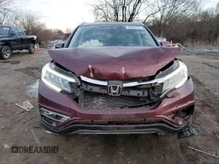 2015 Honda CR-V EX-L with VIN 2HKRM4H73FH627484, listed as a Copart auction lot 85964404 with 105,065 mi miles and Salvage Title. Bid and sale history available at carsss.com. Image 5.