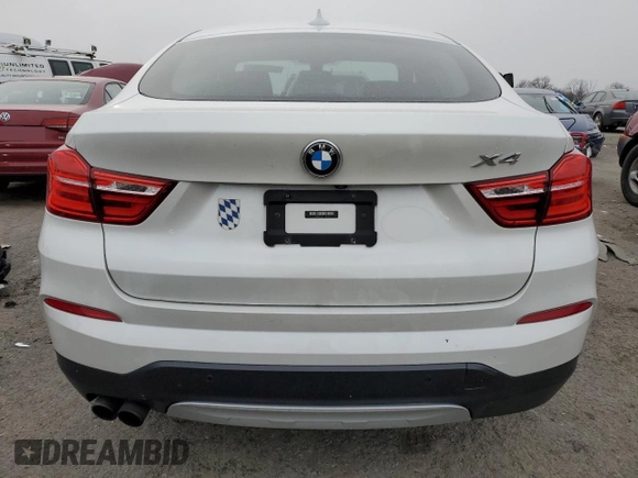 2017 BMW X4 xDrive28i with VIN 5UXXW3C34H0T79101, listed as a Copart auction lot 37219594 with 65,125 mi miles. Bid and sale history available at carsss.com. Image 6.