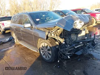 2019 Mercedes-Benz GLS 450 with VIN 4JGDF6EE8KB240066, listed as a IAAI auction lot 41145325 with 40,977 mi miles and . Bid and sale history available at DreamBid. Image 1.