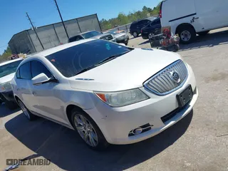 2012 Buick LaCrosse Leather with VIN 1G4GC5E37CF315557, listed as a IAAI auction lot 41852384 with 136,361 mi miles. Bid and sale history available at carsss.com. Image 1.