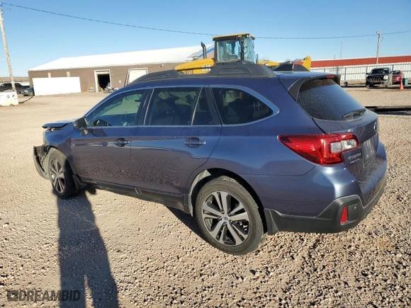 2018 Subaru Outback Limited with VIN 4S4BSANC0J3280090, listed as a Copart auction lot 86078284 with 0 mi miles and Salvage Title. Bid and sale history available at carsss.com. Image 2.