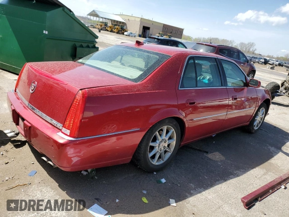 2010 Cadillac DTS w/1SC with VIN 1G6KD5EY6AU128880, listed as a Copart auction lot 51663235 with 250,890 mi miles and Salvage Title. Bid and sale history available at carsss.com. Image 3.