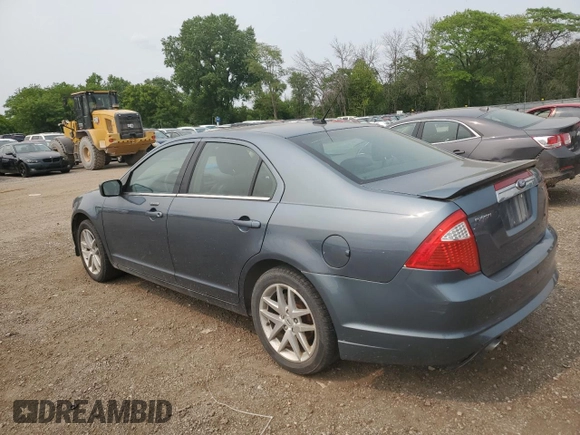 2012 Ford Fusion SEL z VIN 3FAHP0JG9CR412387, wystawiony jako Copart lot #58542715 z przebiegiem 143 112 mil mil oraz Czysty tytuł • Clean title. Historia ofert i sprzedaży dostępna na DreamBid. Obrazek 2.