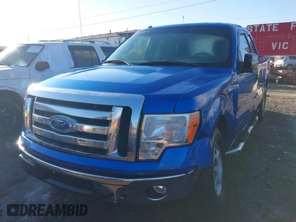 2010 Ford F-150 XL with VIN 1FTFX1CV5AFC48259, listed as a IAAI auction lot 41754918 with 167,088 mi miles. Bid and sale history available at carsss.com. Image 2.