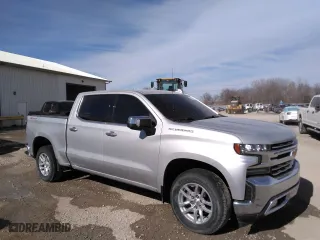2019 Chevrolet Silverado 1500 LTZ with VIN 1GCUYGED1KZ136389, listed as a Copart auction lot 45356325 with 179,288 mi miles and Salvage Title. Bid and sale history available at carsss.com. Image 4.