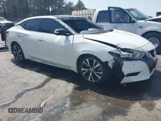 2017 Nissan Maxima SV with VIN 1N4AA6AP0HC409910, listed as a IAAI auction lot 41764389 with 67,483 mi miles. Bid and sale history available at carsss.com. Image 1.