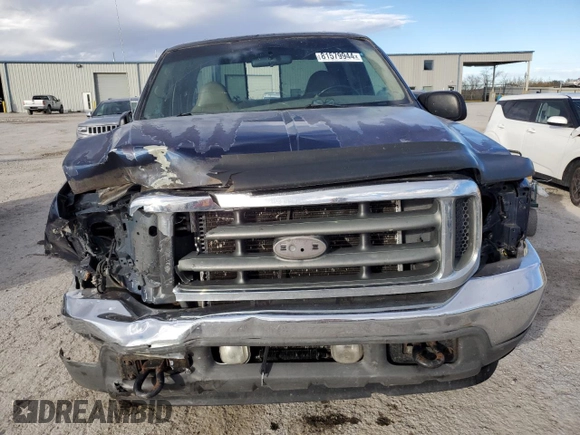 2001 Ford Super Duty F-250 XL with VIN 1FTNW21S71EB38509, listed as a Copart auction lot 81579944 with 204,707 mi miles and Salvage Title. Bid and sale history available at carsss.com. Image 5.