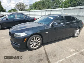 2014 BMW 5 Series 550i xDrive with VIN WBAKP9C58ED692036, listed as a Copart auction lot 64375825 with 153,156 mi miles and Clean title. Bid and sale history available at DreamBid. Image 1.