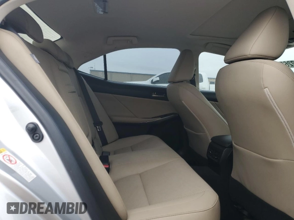 2017 Lexus IS with VIN JTHBA1D26H5041981, listed as a Copart auction lot 42762265 with 130,567 mi miles and Salvage Title. Bid and sale history available at carsss.com. Image 10.