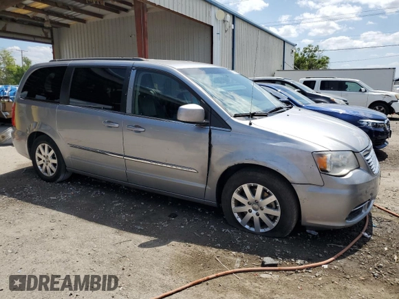 2016 Chrysler Town & Country Touring with VIN 2C4RC1BG0GR294949, listed as a Copart auction lot 50975685 with 145,139 mi miles and Salvage Title. Bid and sale history available at DreamBid. Image 4.