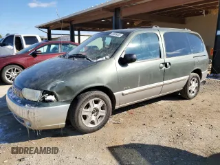 2002 Mercury Villager z VIN 4M2ZV14TX2DJ13351, wystawiony jako Copart lot #45889435 z przebiegiem 75 719 mil mil oraz Szkody całkowita. Historia ofert i sprzedaży dostępna na DreamBid. Obrazek 1.