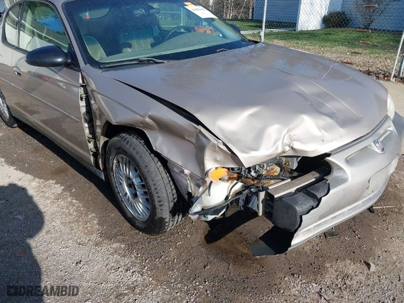 2002 Chevrolet Monte Carlo LS with VIN 2G1WW12E129102772, listed as a IAAI auction lot 41883455 with 171,384 mi miles. Bid and sale history available at carsss.com. Image 6.