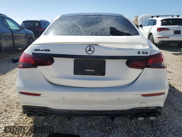 2022 Mercedes-Benz E 53 AMG with VIN W1KZF6BB5NB031706, listed as a Copart auction lot 74842664 with Not Provided miles and Non Repairable. Bid and sale history available at DreamBid. Image 6.