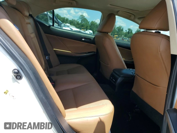 2014 Lexus IS 250 with VIN JTHBF1D22E5024186, listed as a Copart auction lot 61187265 with 261,266 mi miles and Salvage title. Bid and sale history available at DreamBid. Image 10.