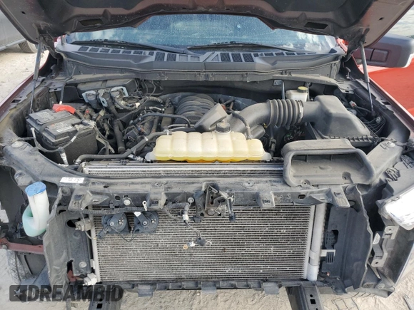 2023 Ford F-150 XL with VIN 1FTFW1E58PKD16649, listed as a Copart auction lot 42909715 with 55,222 mi miles and Salvage Title. Bid and sale history available at carsss.com. Image 11.