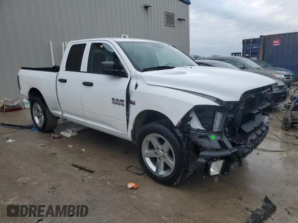 2017 Ram 1500 Express with VIN 1C6RR7FT9HS581724, listed as a Copart auction lot 46105245 with 132,173 mi miles and Non Repairable. Bid and sale history available at carsss.com. Image 4.