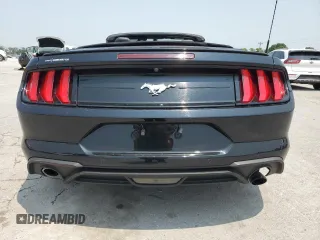 2018 Ford Mustang EcoBoost Premium with VIN 1FATP8UH9J5132529, listed as a Copart auction lot 60113095 with 109,405 mi miles and Salvage title. Bid and sale history available at DreamBid. Image 6.