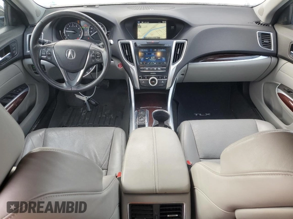2015 Acura TLX Advance z VIN 19UUB3F77FA005007, wystawiony jako Copart lot #87959515 z przebiegiem 112 210 mil mil oraz Szkoda całkowita • Salvage title. Historia ofert i sprzedaży dostępna na DreamBid. Obrazek 8.