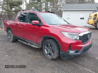 2023 Honda Ridgeline RTL z VIN 5FPYK3F5XPB061411, wystawiony jako IAAI lot #41712749 z przebiegiem 28 631 mil mil oraz . Historia ofert i sprzedaży dostępna na DreamBid. Obrazek 1.