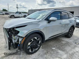 2023 Kia Sportage SX-Prestige with VIN 5XYK53AF3PG056033, listed as a Copart auction lot 63078975 with 10,264 mi miles and Salvage title. Bid and sale history available at DreamBid. Image 1.
