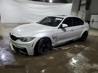 2016 BMW M3 with VIN WBS8M9C5XG5D30188, listed as a Copart auction lot 40713024 with 93,094 mi miles. Bid and sale history available at carsss.com. Image 1.