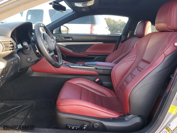2015 Lexus RC 350 with VIN JTHHE5BCXF5005970, listed as a Copart auction lot 45228965 with 76,824 mi miles and Salvage Title. Bid and sale history available at carsss.com. Image 7.