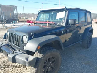 2016 Jeep Wrangler Unlimited Sport with VIN 1C4BJWDG0GL123581, listed as a IAAI auction lot 41426577 with 102,301 mi miles and . Bid and sale history available at DreamBid. Image 2.