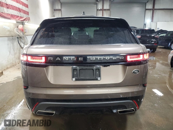 2020 Land Rover Range Rover Velar R-Dynamic S z VIN SALYK2FV9LA265857, wystawiony jako Copart lot #52206485 z przebiegiem 48 502 mil mil oraz Szkoda całkowita • Salvage title. Historia ofert i sprzedaży dostępna na DreamBid. Obrazek 6.