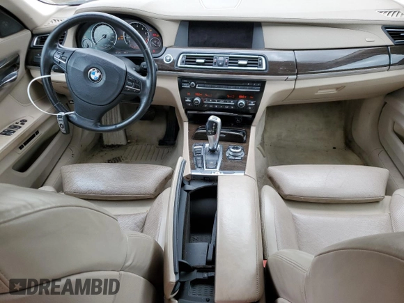 2010 BMW 7 Series 750Li xDrive with VIN WBAKC8C53AC431161, listed as a Copart auction lot 52599225 with 91,249 mi miles and Clean Title. Bid and sale history available at DreamBid. Image 8.