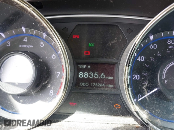 2013 Hyundai Sonata GLS with VIN 5NPEB4AC2DH674482, listed as a IAAI auction lot 42487657 with 176,264 mi miles and . Bid and sale history available at DreamBid. Image 7.