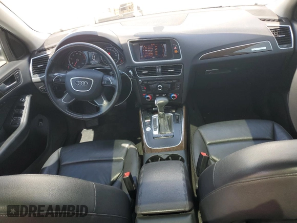 2014 Audi Q5 Premium Plus with VIN WA1LFAFP7EA102770, listed as a Copart auction lot 53556245 with 106,483 mi miles and Salvage Title. Bid and sale history available at carsss.com. Image 8.