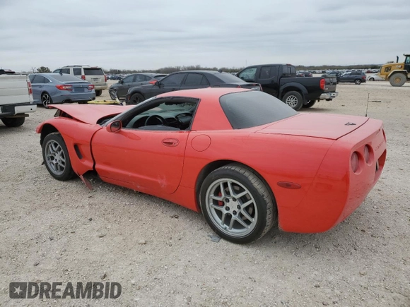 1999 Chevrolet Corvette with VIN 1G1YY12G2X5107651, listed as a Copart auction lot 41804045 with 0 mi miles and Salvage Title. Bid and sale history available at carsss.com. Image 2.