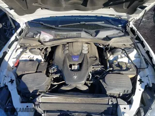 2014 Maserati Ghibli S Q4 with VIN ZAM57RTA1E1096387, listed as a IAAI auction lot 41424049 with 100,970 mi miles. Bid and sale history available at carsss.com. Image 10.