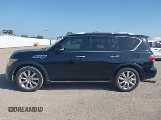 2014 Infiniti QX80 with VIN JN8AZ2NF2E9555610, listed as a IAAI auction lot 42765210 with 215,717 mi miles and . Bid and sale history available at DreamBid. Image 14.