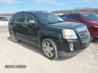 2015 GMC Terrain SLT with VIN 2GKFLYE37F6251170, listed as a IAAI auction lot 41690412 with 129,756 mi miles. Bid and sale history available at carsss.com. Image 1.