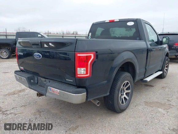 2016 Ford F-150 XL with VIN 1FTMF1C86GKG05579, listed as a IAAI auction lot 41604338 with 246,792 mi miles. Bid and sale history available at carsss.com. Image 4.