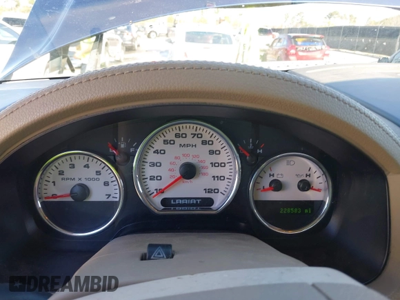 2007 Ford F-150 XLT with VIN 1FTPW14V17FA79940, listed as a IAAI auction lot 41879082 with 228,503 mi miles. Bid and sale history available at carsss.com. Image 7.