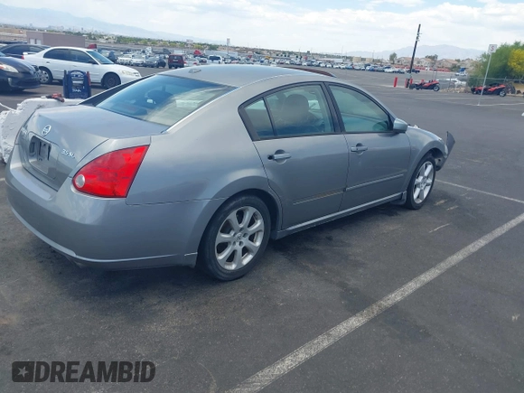 2008 Nissan Maxima 3.5 SL with VIN 1N4BA41EX8C832193, listed as a IAAI auction lot 39388766 with 194,612 mi miles. Bid and sale history available at carsss.com. Image 4.
