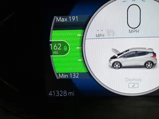 2017 Chevrolet Bolt EV LT with VIN 1G1FW6S08H4185341, listed as a IAAI auction lot 41955614 with 41,328 mi miles. Bid and sale history available at carsss.com. Image 7.