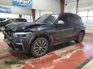 2020 BMW X5 M50i with VIN 5UXJU4C01L9D04371, listed as a Copart auction lot 49628425 with 78,252 mi miles and Salvage Title. Bid and sale history available at carsss.com. Image 1.